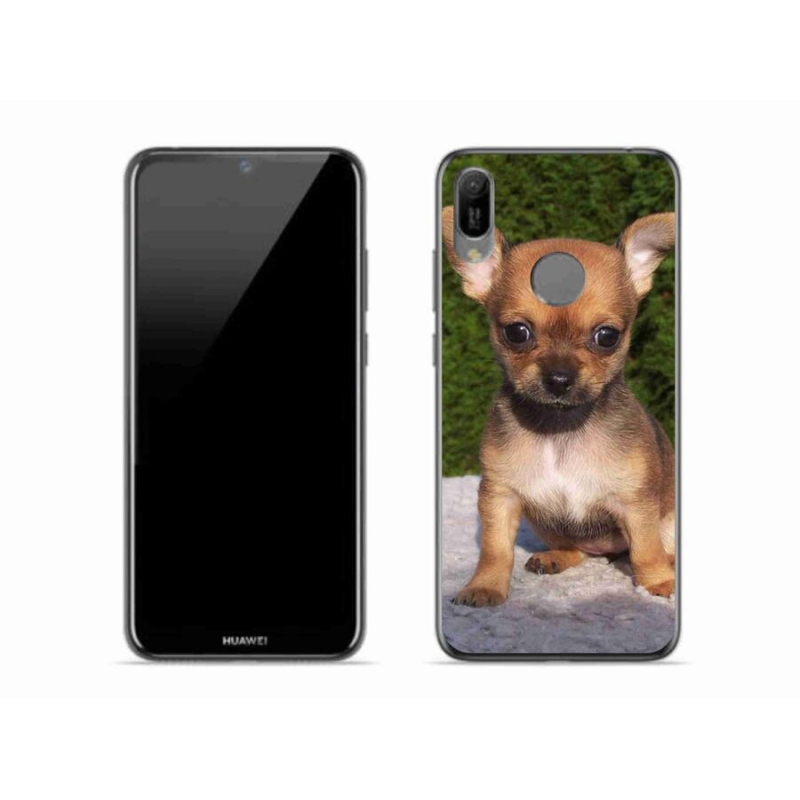 Gélový obal mmCase na mobil Huawei Y6 (2019) - čivava 3