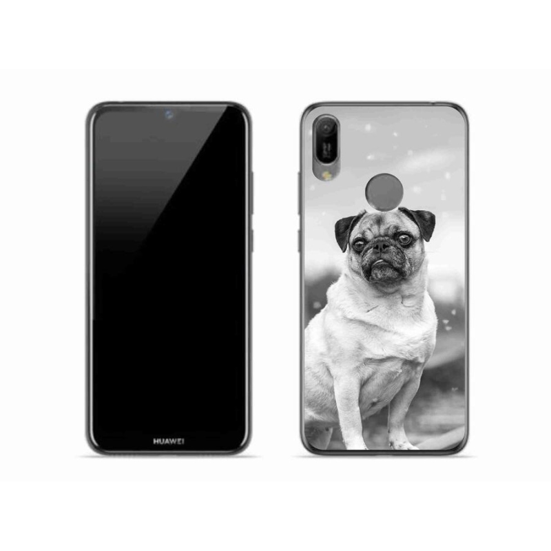 Gélový obal mmCase na mobil Huawei Y6 (2019) - mops