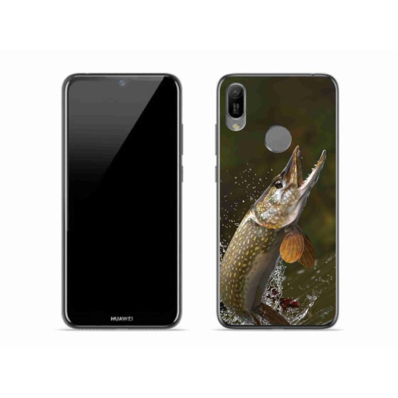 Gélový obal mmCase na mobil Huawei Y6 (2019) - šťuka