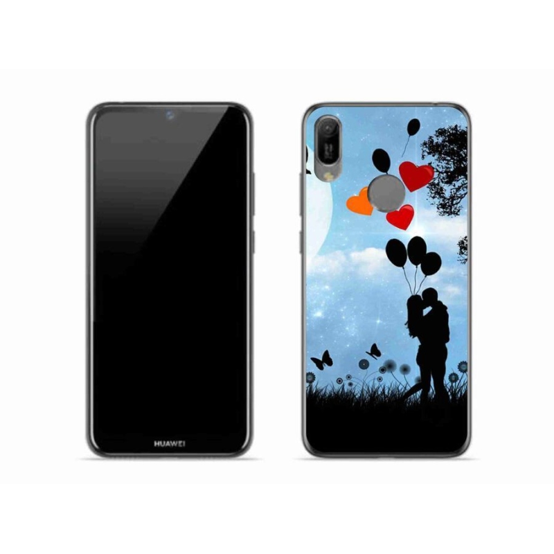 Gélový obal mmCase na mobil Huawei Y6 (2019) - zamilovaný pár