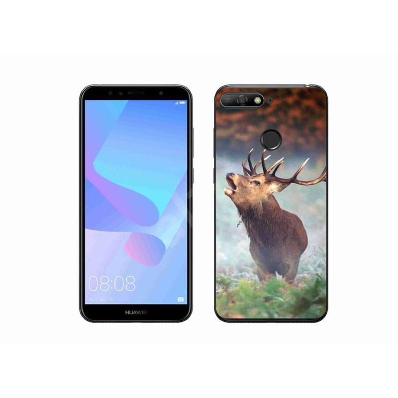 Gélový obal mmCase na mobil Huawei Y6 Prime (2018) - jeleň 2