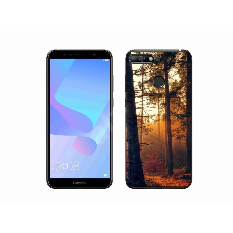 Gélový obal mmCase na mobil Huawei Y6 Prime 2018 - les