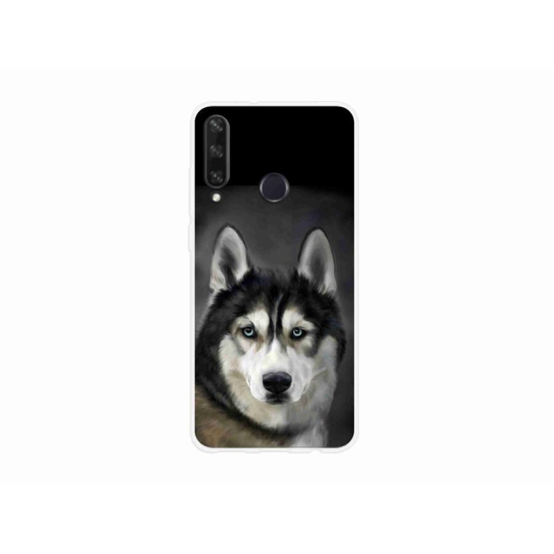 Gélový obal mmCase na mobil Huawei Y6p - husky