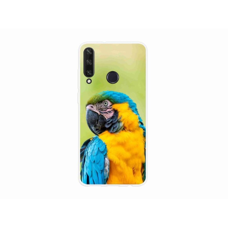 Gélový obal mmCase na mobil Huawei Y6p - papagáj ara 2