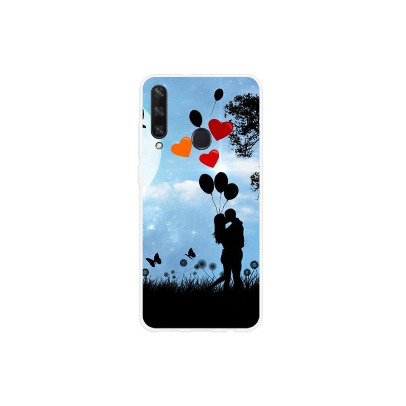 Gélový obal mmCase na mobil Huawei Y6p - zamilovaný pár