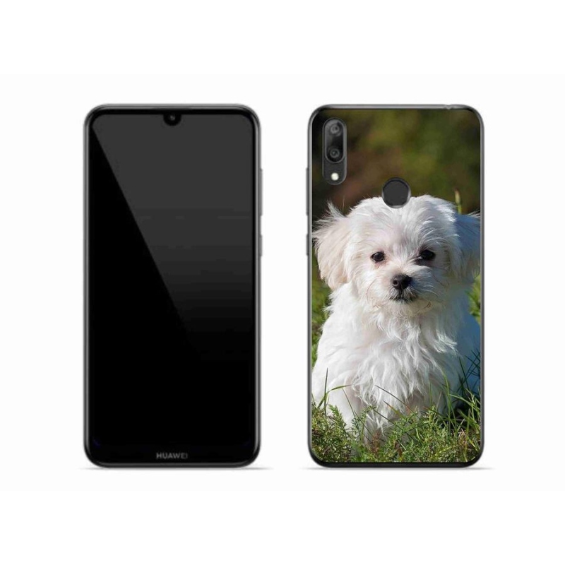 Gélový obal mmCase na mobil Huawei Y7 (2019) - bišon