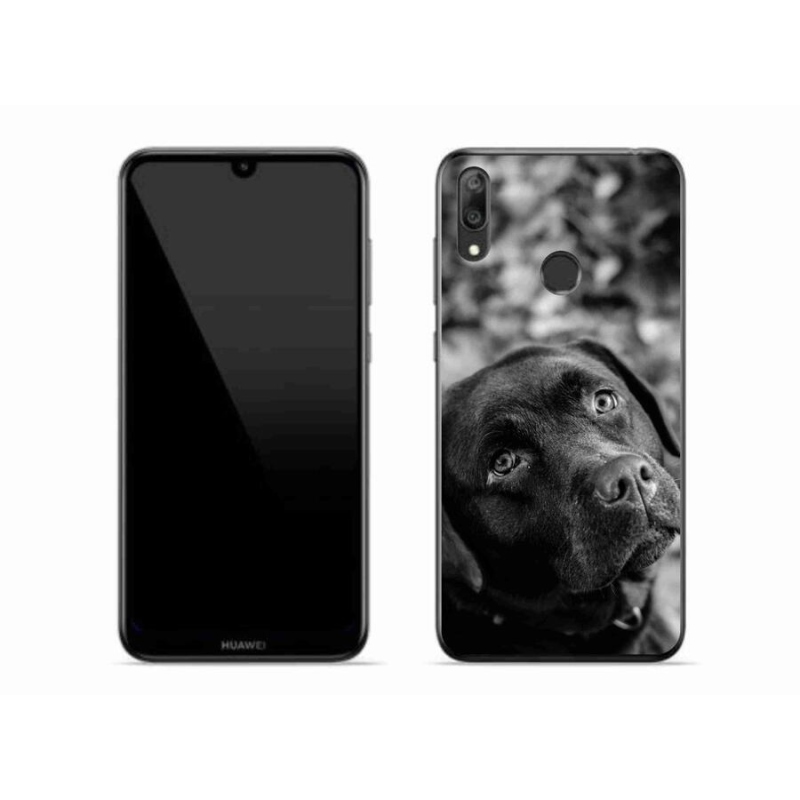 Gélový obal mmCase na mobil Huawei Y7 (2019) - labrador