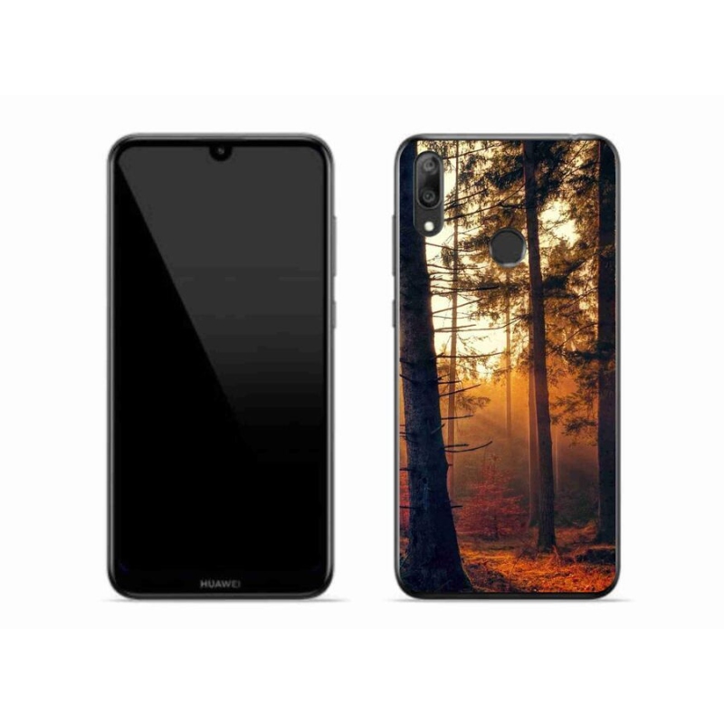 Gélový obal mmCase na mobil Huawei Y7 (2019) - les