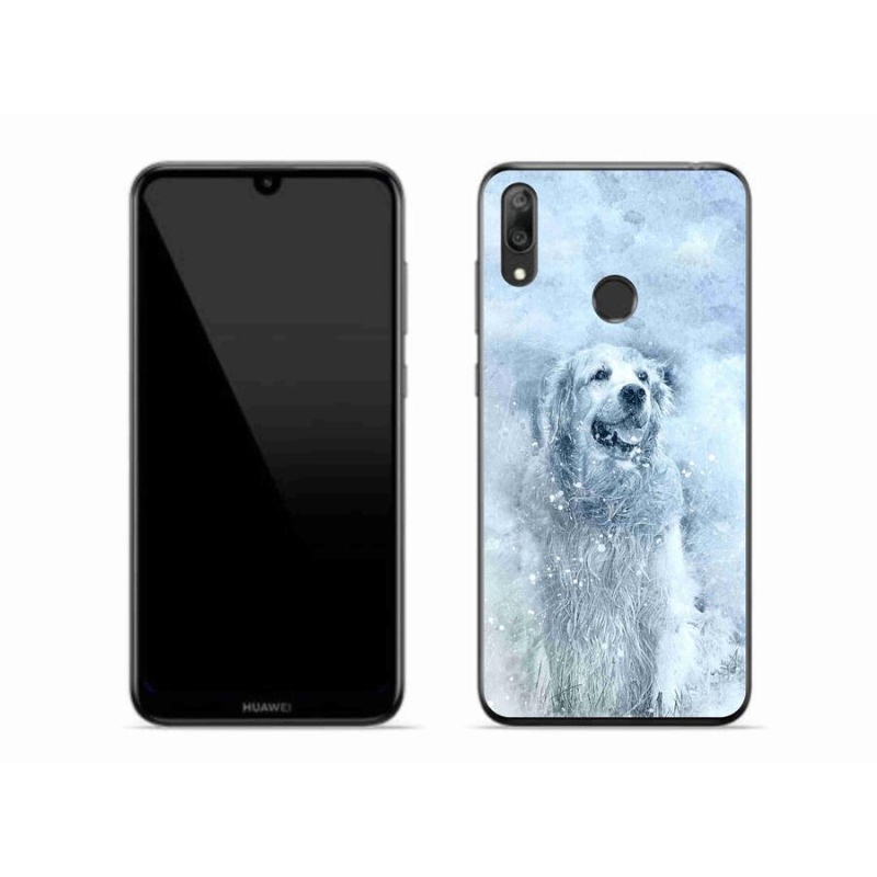 Gélový obal mmCase na mobil Huawei Y7 (2019) - retríver