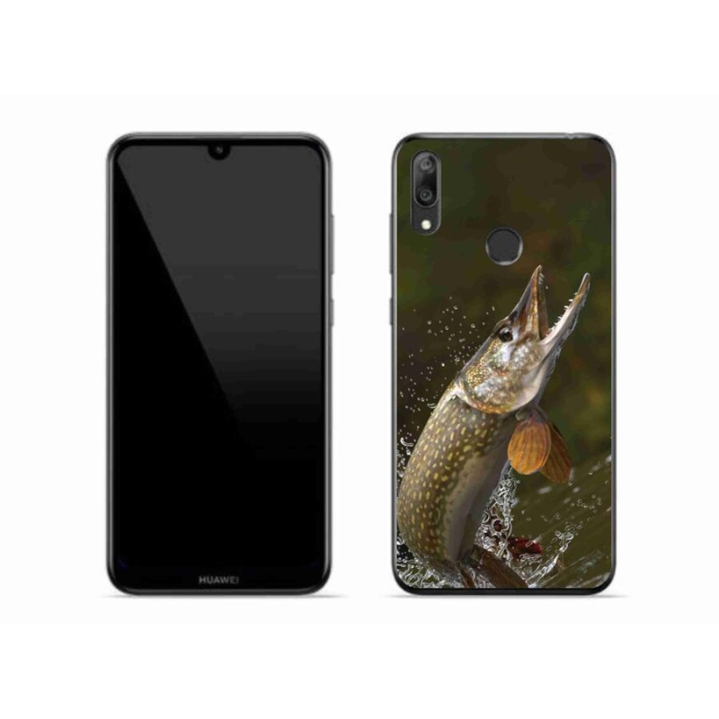 Gélový obal mmCase na mobil Huawei Y7 (2019) - šťuka