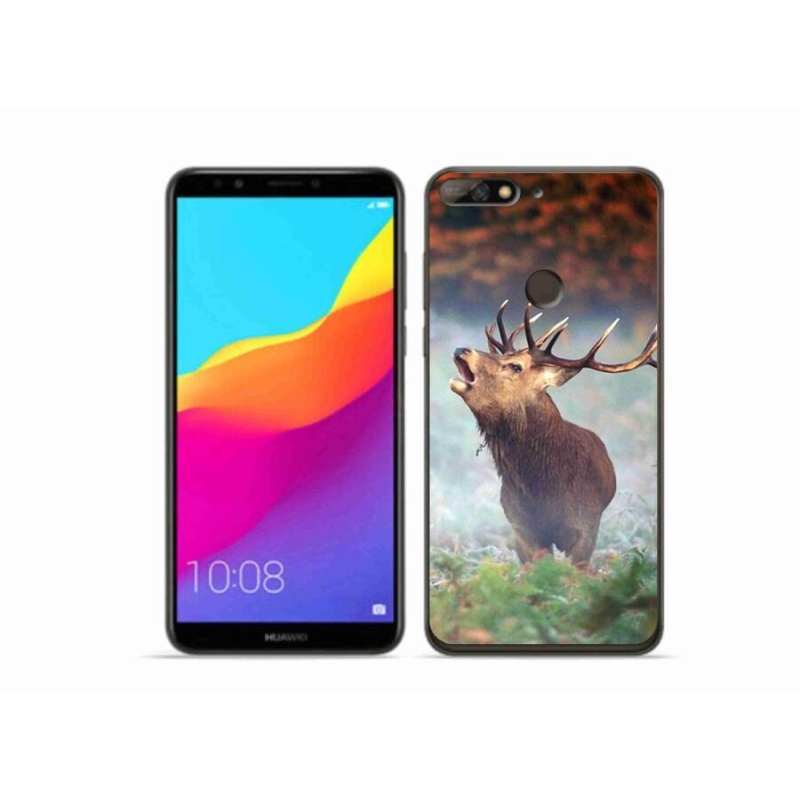 Gélový obal mmCase na mobil Huawei Y7 Prime (2018) - jeleň 2