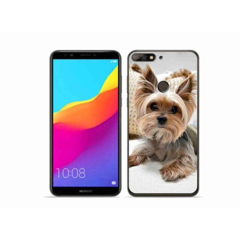 Gélový obal mmCase na mobil Huawei Y7 Prime (2018) - jorkšír 5