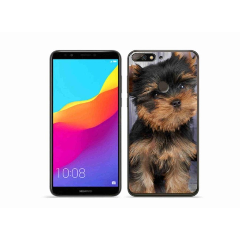 Gélový obal mmCase na mobil Huawei Y7 Prime (2018) - jorkšír 9