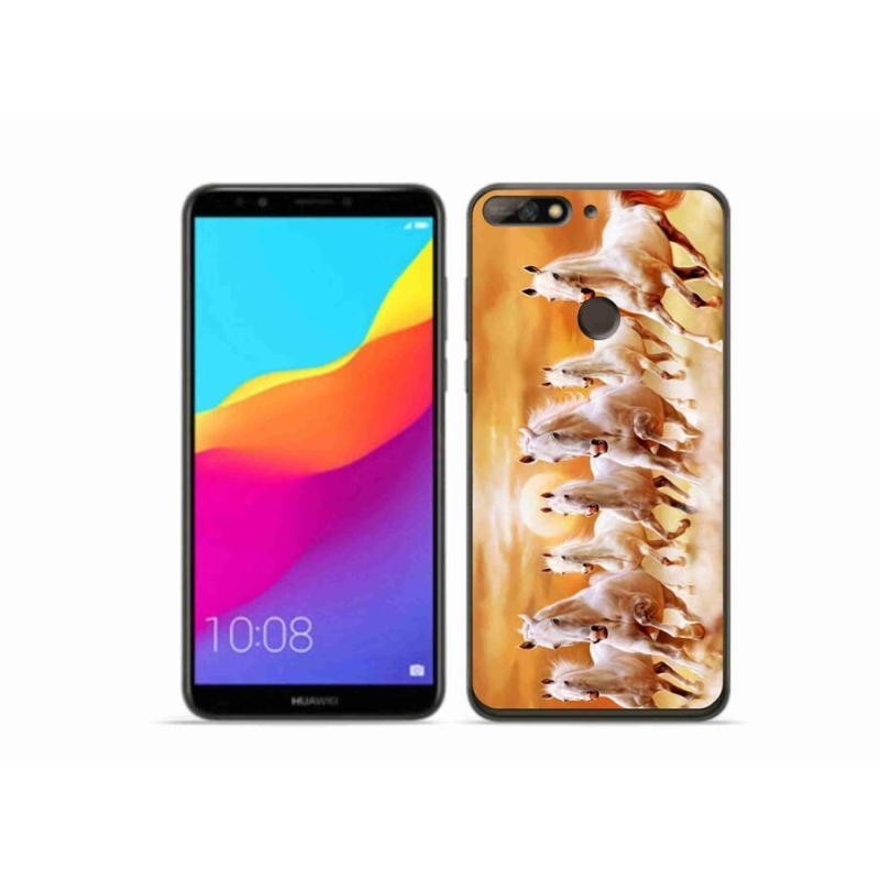 Gélový obal mmCase na mobil Huawei Y7 Prime (2018) - kone 2