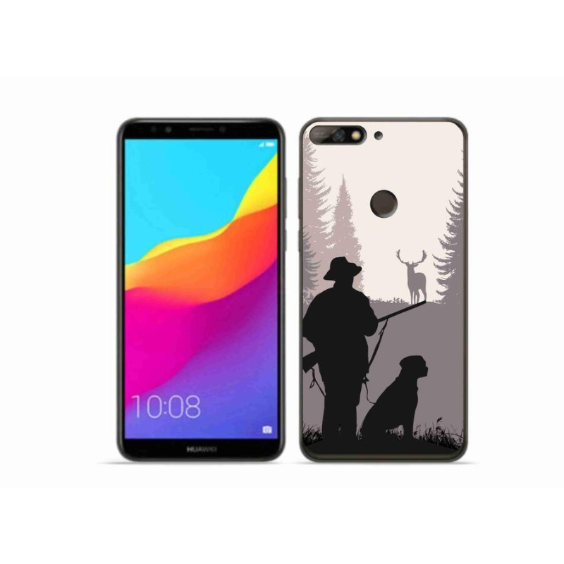 Gélový obal mmCase na mobil Huawei Y7 Prime (2018) - lov 2