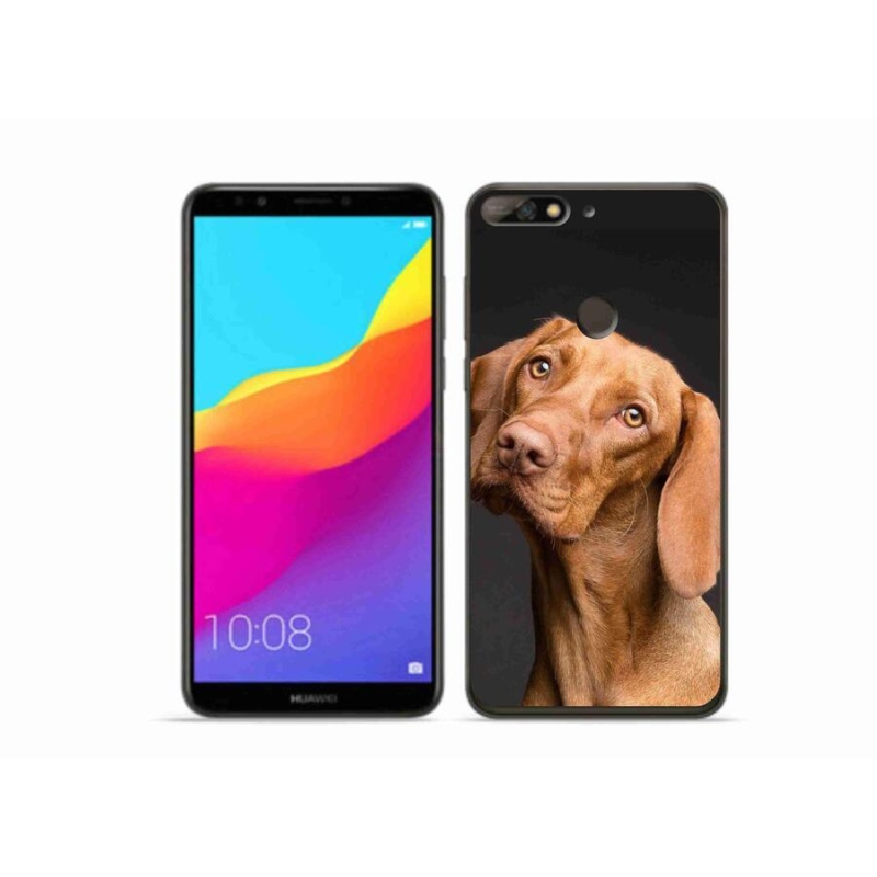 Gélový obal mmCase na mobil Huawei Y7 Prime (2018) - maďarský stavač