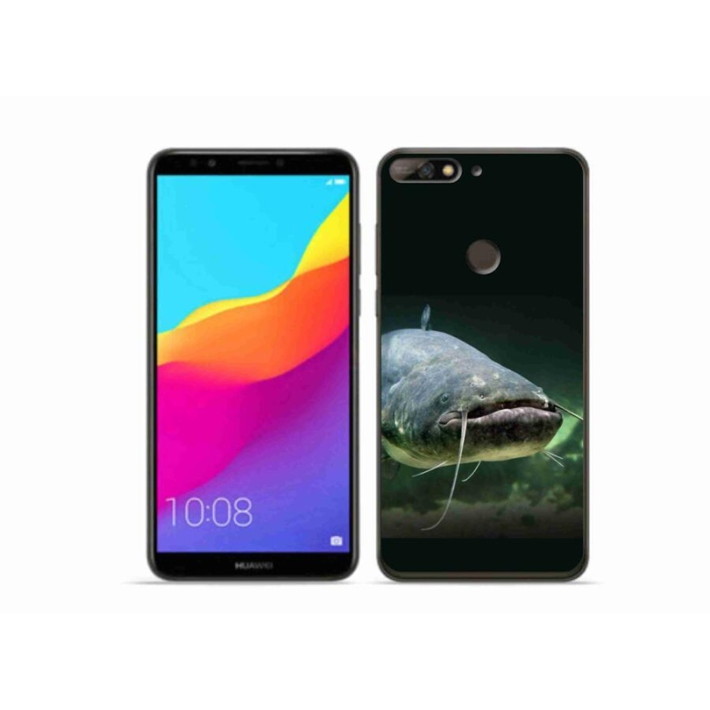 Gélový obal mmCase na mobil Huawei Y7 Prime (2018) - sumec