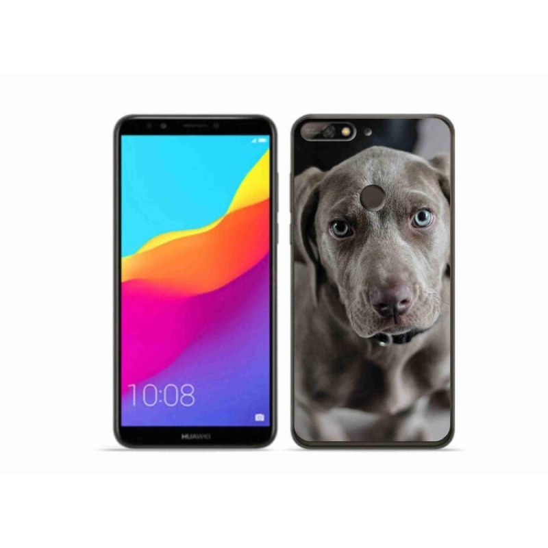 Gélový obal mmCase na mobil Huawei Y7 Prime (2018) - weimarský stavač