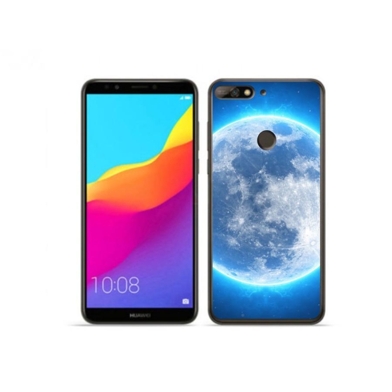 Gélový obal mmCase na mobil Huawei Y7 Prime (2018) - zemegule