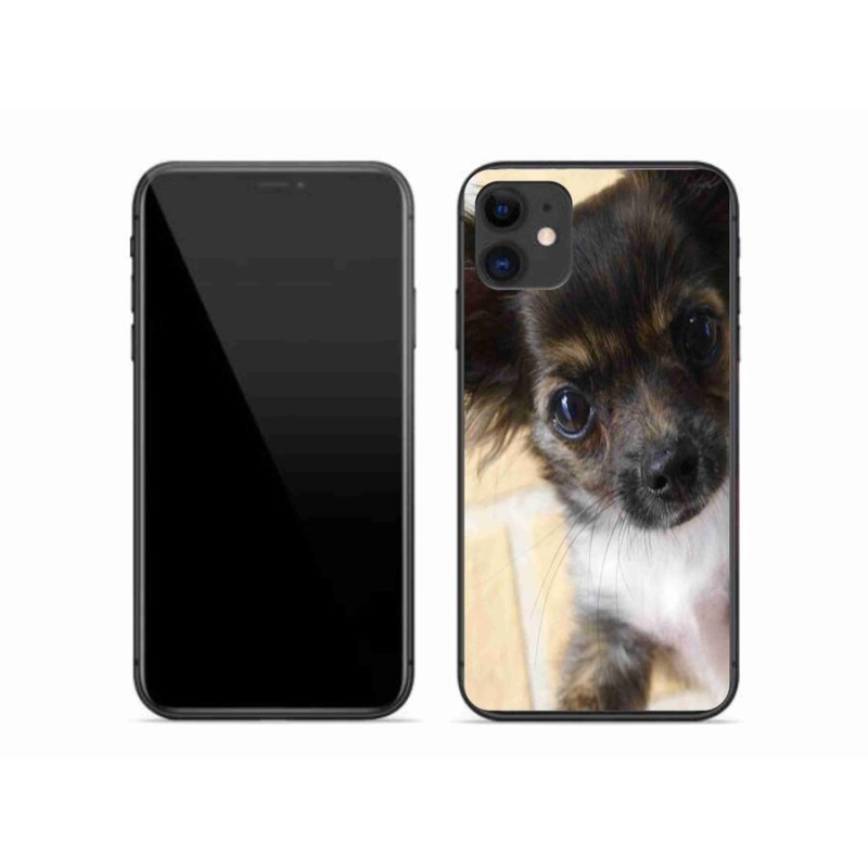 Gélový obal mmCase na mobil iPhone 11 - čivava 2