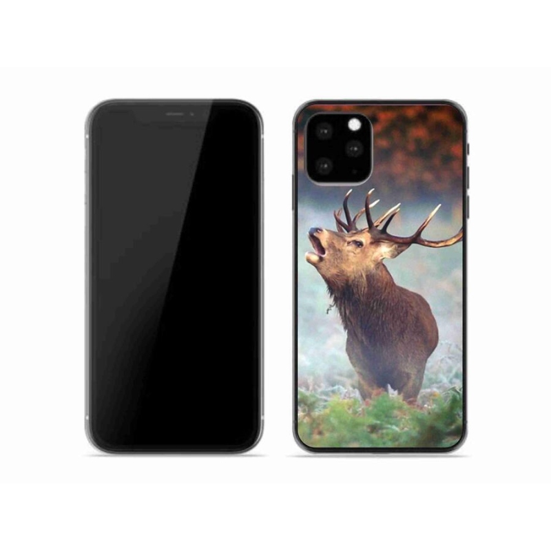 Gélový obal mmCase na mobil iPhone 11 Pro - jeleň 2