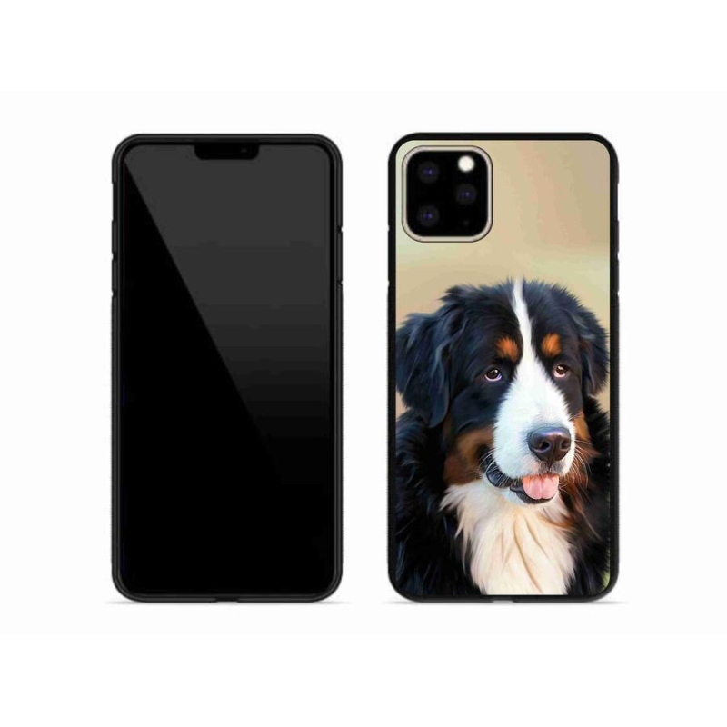 Gélový obal mmCase na mobil iPhone 11 Pro Max - bernský salašnícky pes