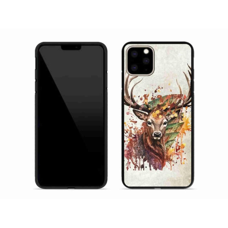 Gélový obal mmCase na mobil iPhone 11 Pro Max - jeleň 1