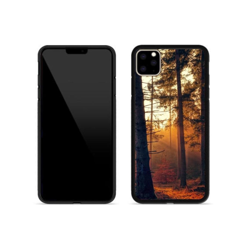 Gélový obal mmCase na mobil iPhone 11 Pro Max - les