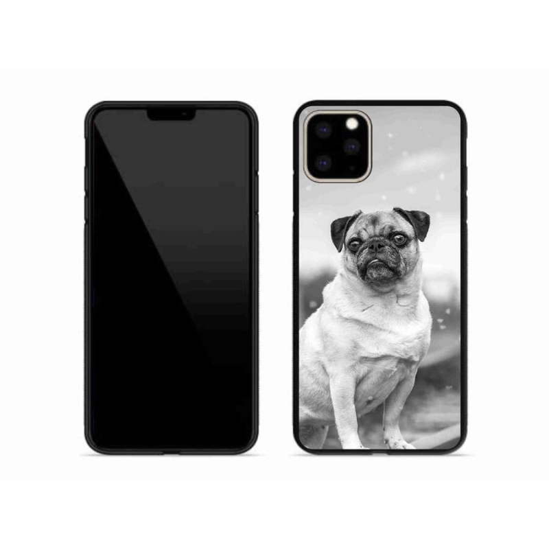 Gélový obal mmCase na mobil iPhone 11 Pro Max - mops