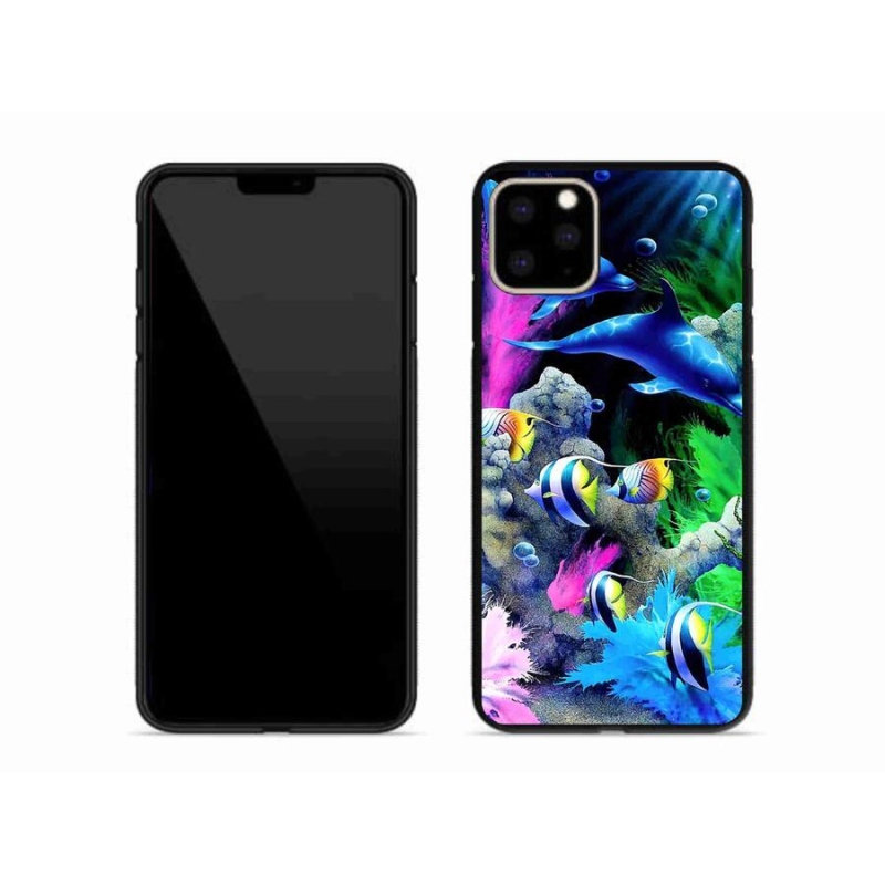 Gélový obal mmCase na mobil iPhone 11 Pro Max - morský svet