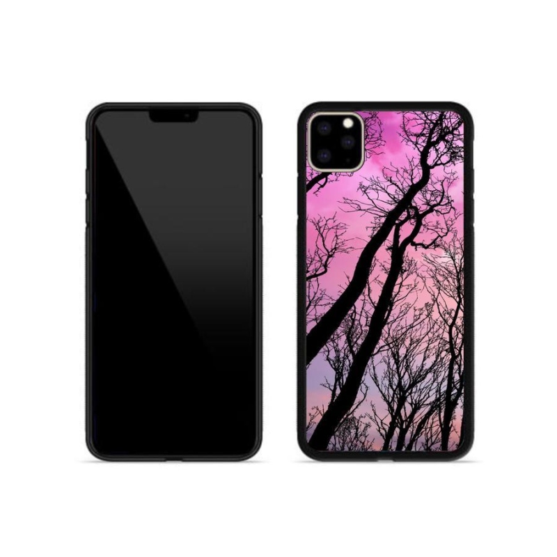 Gélový obal mmCase na mobil iPhone 11 Pro Max - opadané stromy