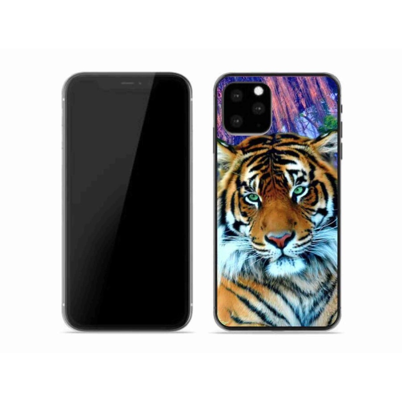 Gélový obal mmCase na mobil iPhone 11 Pro - tiger