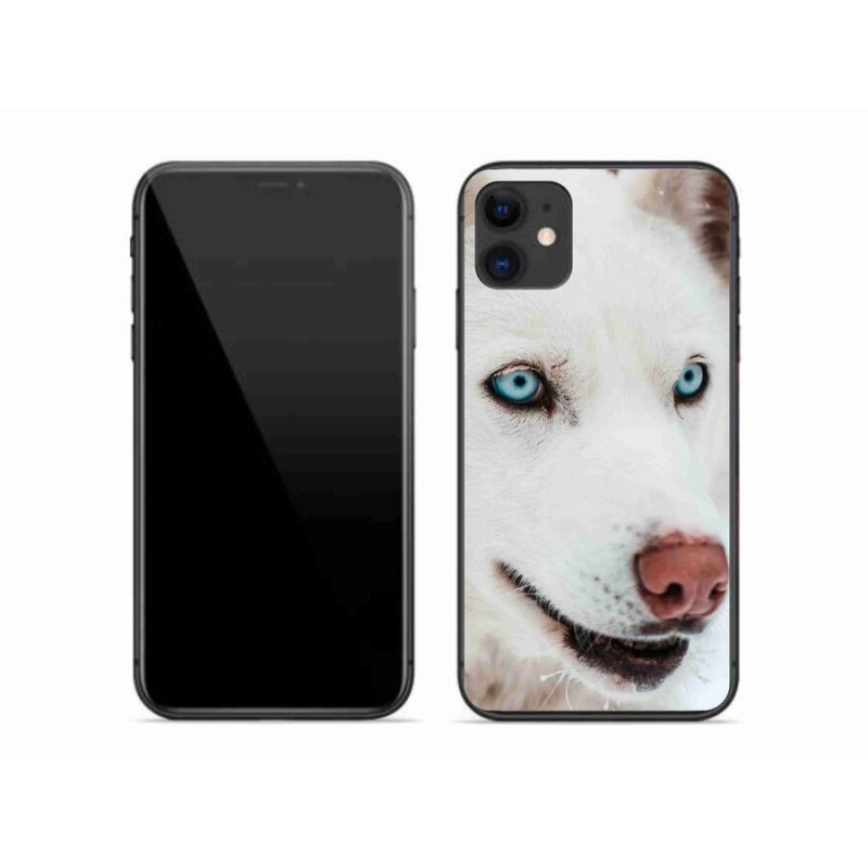 Gélový obal mmCase na mobil iPhone 11 - psie pohľad