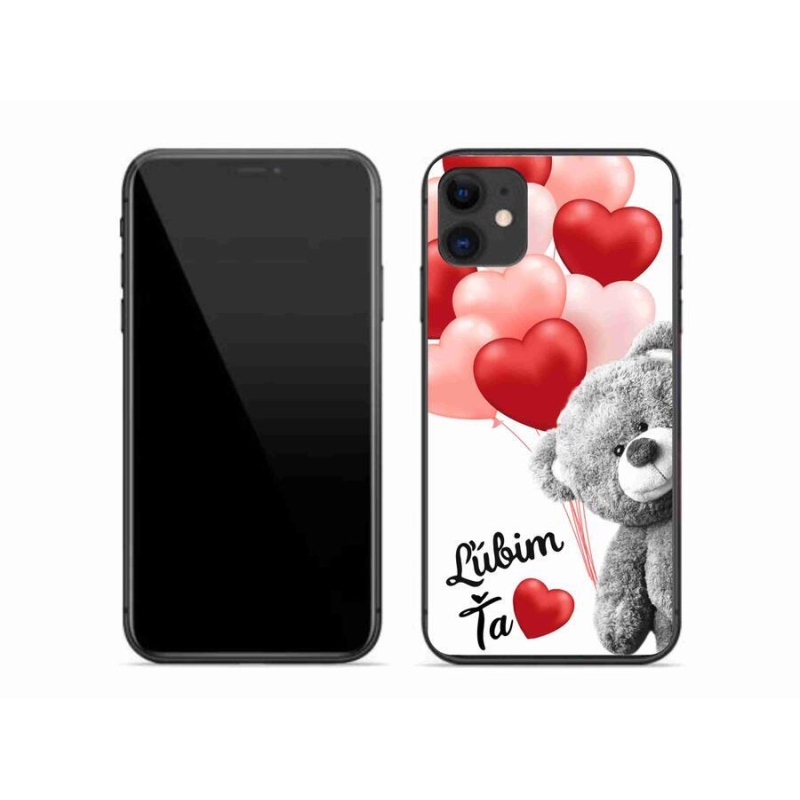 Gélový obal mmCase na mobil iPhone 11 - ľúbim ťa sk