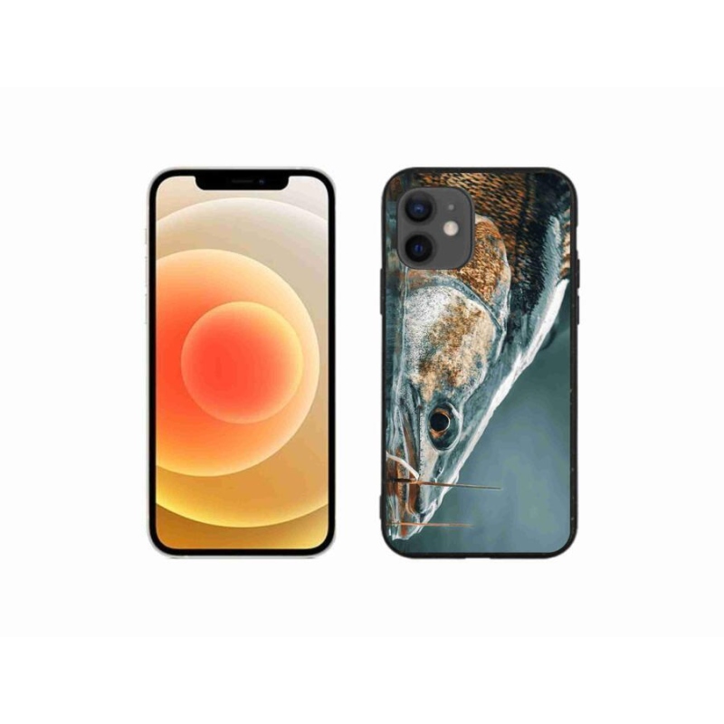 Gélový obal mmCase na mobil iPhone 12 mini - zubáč