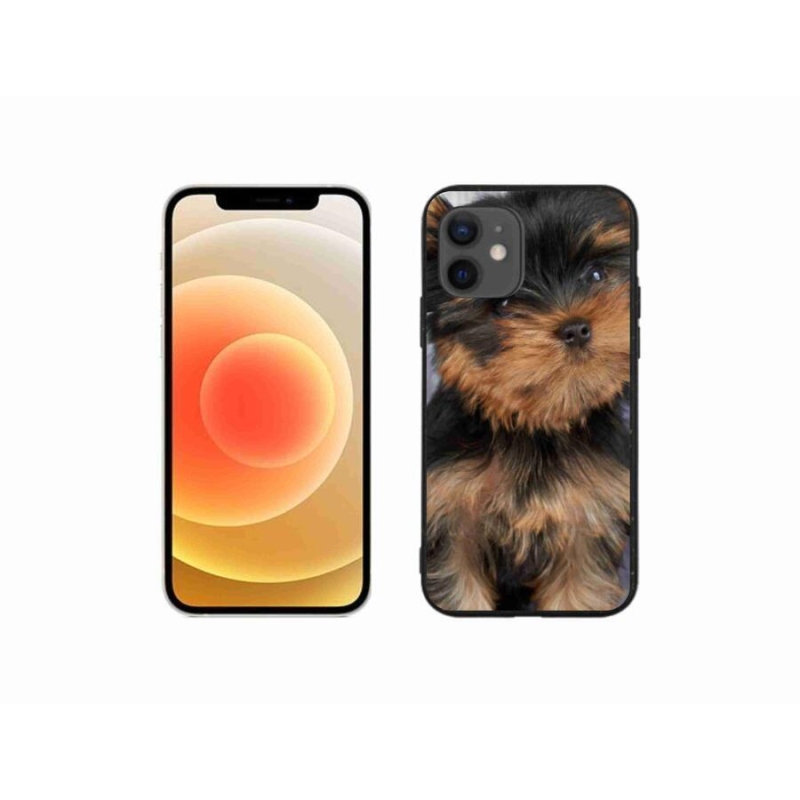 Gélový obal mmCase na mobil iPhone 12 mini - jorkšír 9