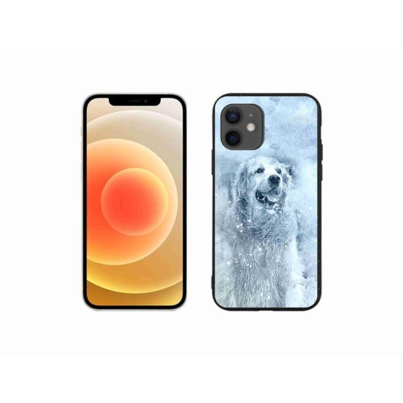 Gélový obal mmCase na mobil iPhone 12 mini - retríver