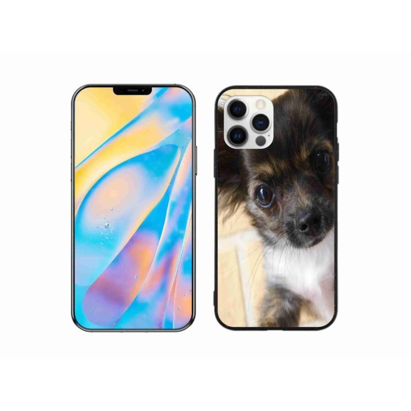 Gélový obal mmCase na mobil iPhone 12 Pro - čivava 2