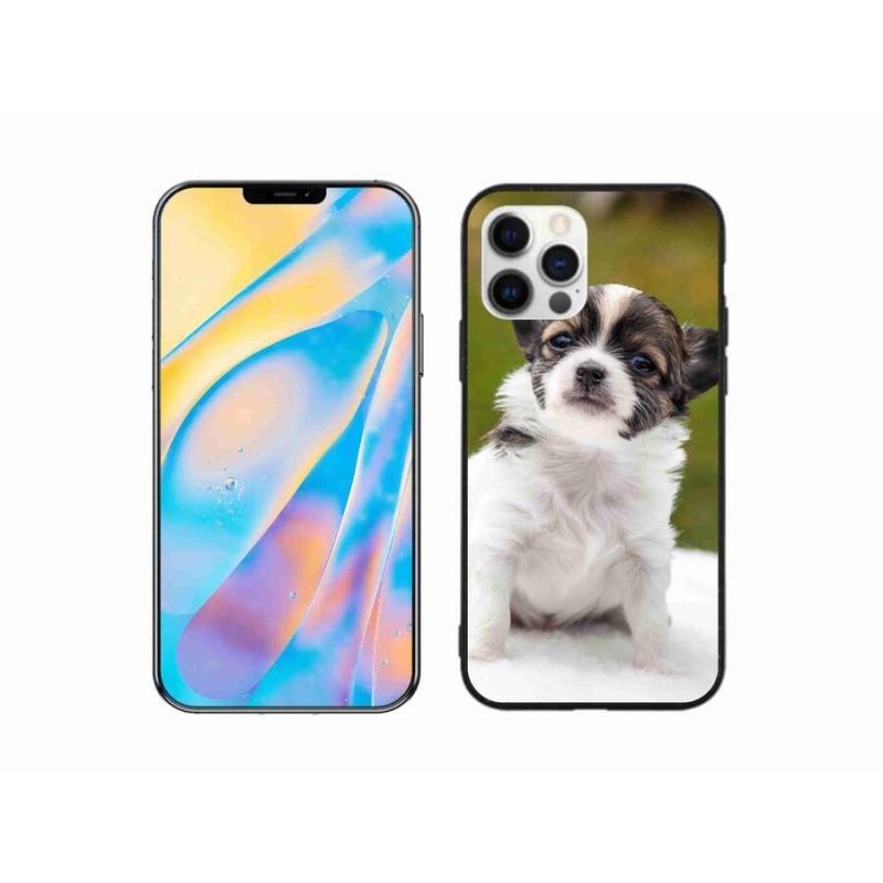 Gélový obal mmCase na mobil iPhone 12 Pro - čivava 4