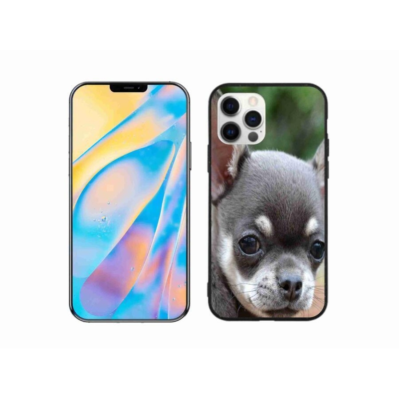 Gélový obal mmCase na mobil iPhone 12 Pro - čivava