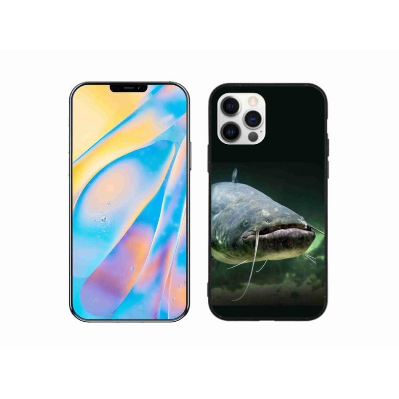 Gélový obal mmCase na mobil iPhone 12 Pro - sumec