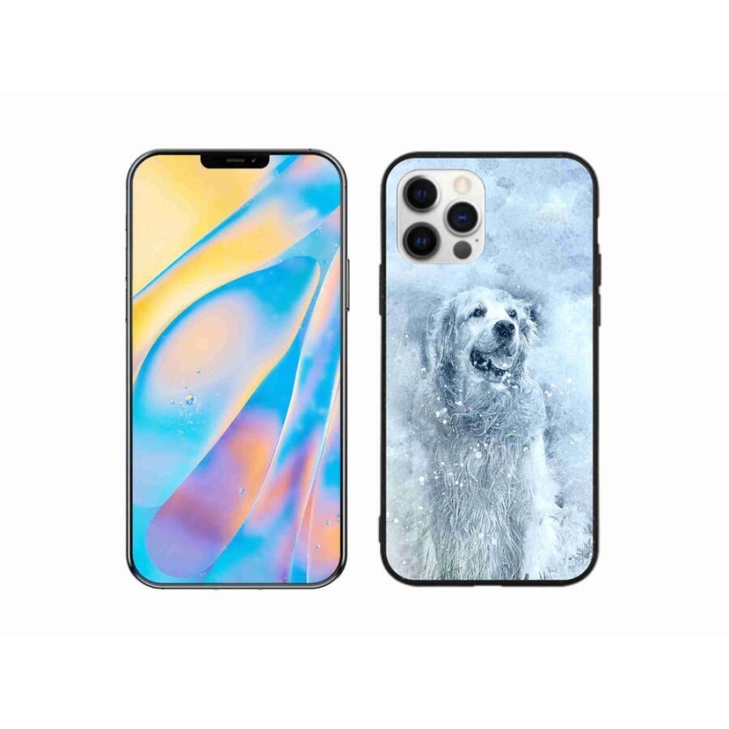 Gélový obal mmCase na mobil iPhone 12 - retríver