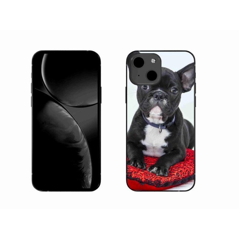 Gélový obal mmCase na mobil iPhone 13 6.1 - buldog