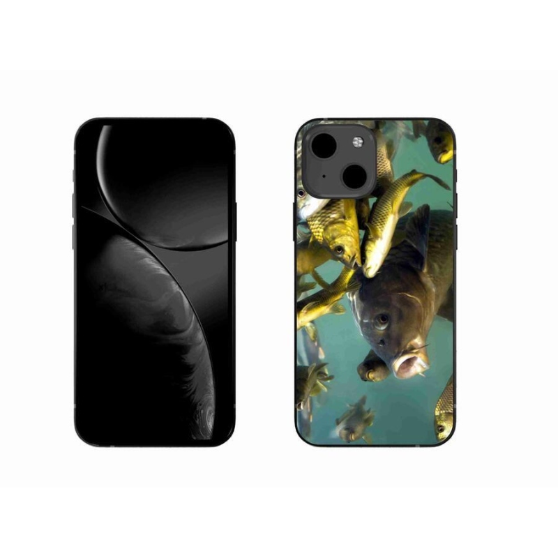 Gélový obal mmCase na mobil iPhone 13 6.1 - kŕdeľ rýb