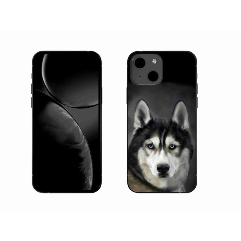 Gélový obal mmCase na mobil iPhone 13 6.1 - husky