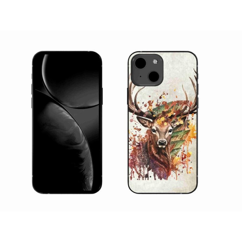 Gélový obal mmCase na mobil iPhone 13 6.1 - jeleň 1