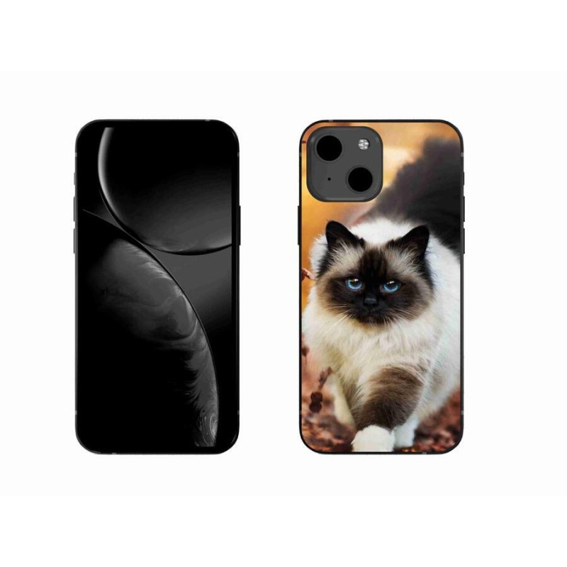 Gélový obal mmCase na mobil iPhone 13 6.1 - mačka 1