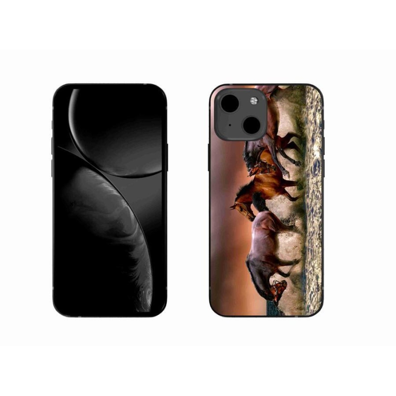 Gélový obal mmCase na mobil iPhone 13 6.1 - kone 1