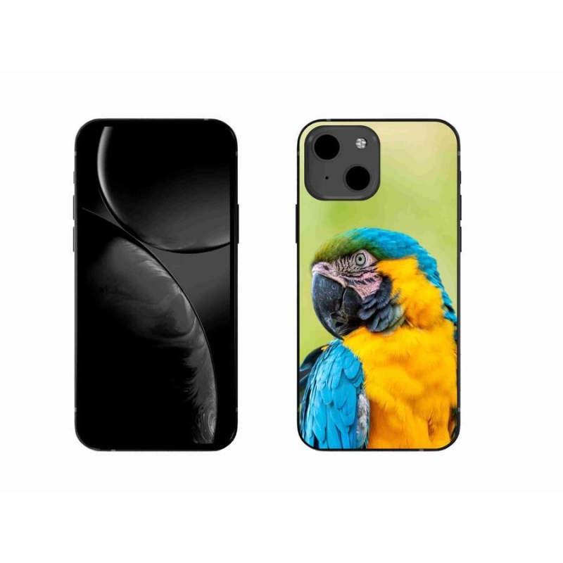 Gélový obal mmCase na mobil iPhone 13 6.1 - papagáj ara 2