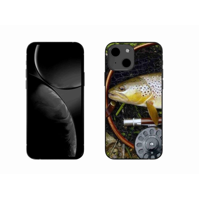 Gélový obal mmCase na mobil iPhone 13 6.1 - pstruh 2